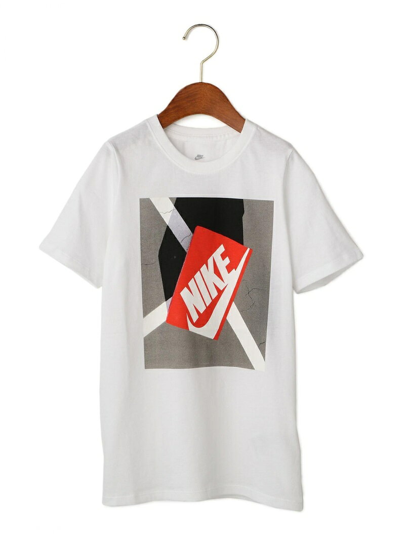 NIKE(ナイキ) シュー ボックス Tシャツ UNITED ARROWS green label relaxing ユナイテッドアローズ グリーンレーベルリラクシング トップス その他のトップス グレー ホワイト[Rakuten Fashion]