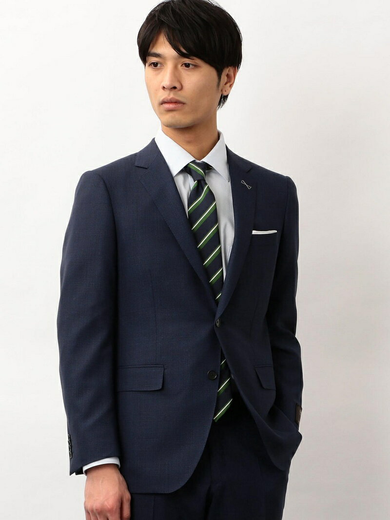【SALE／50%OFF】[ドラゴ] DRAGO グレンチェック 2ボタン DS NT HP- ジャケット UNITED ARROWS green label relaxing ユナイテッドアローズ グリーンレーベルリラクシング スーツ・フォーマル セットアップスーツ ネイビー【RBA_E】【送料無料】[Rakuten Fashion]