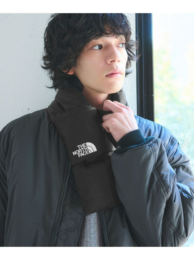 ＜THE NORTH FACE＞ヌプシ マフラー UNITED ARROWS green label relaxing ユナイテッドアローズ グリーンレーベルリラクシング ファッション雑貨 マフラー・ストール・ネックウォーマー ブラック【送料無料】[Rakuten Fashion]