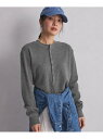 【WEB限定】<at ease>ヘンリーネック ワッフル プルオーバー カットソー UNITED ARROWS green label relaxing ユナイ...