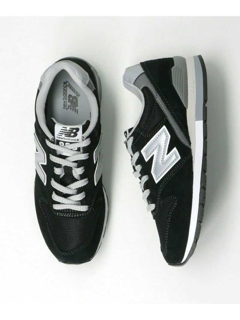 ＜New Balance＞CM996 スニーカー UNITED ARROWS green label relaxing ユナイテッドアローズ グリーンレーベルリラクシング シューズ 靴 スニーカー ブラック グレー【送料無料】 Rakuten Fashion