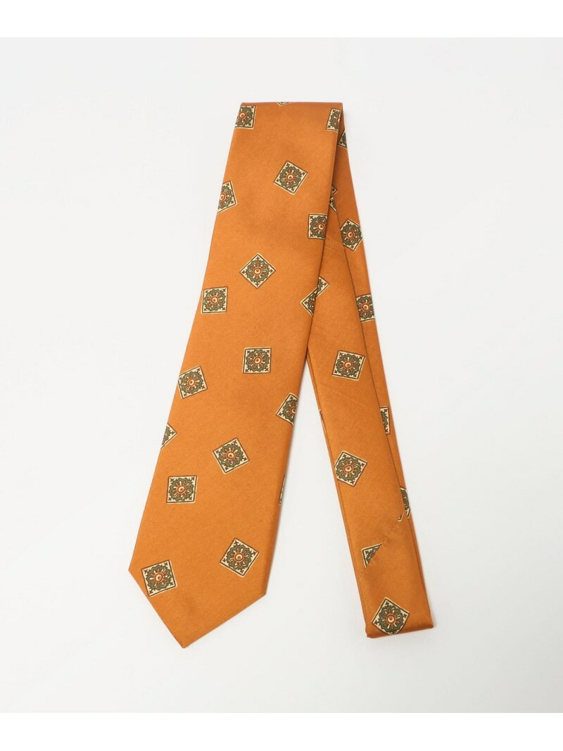 樂天商城 - GLR 8.0cm コモン6 ITALY ネクタイ UNITED ARROWS green label relaxing ユナイテッドアローズ グリーンレーベルリラクシング スーツ・フォーマル ネクタイ・蝶ネクタイ オレンジ【送料無料】[Rakuten Fashion]