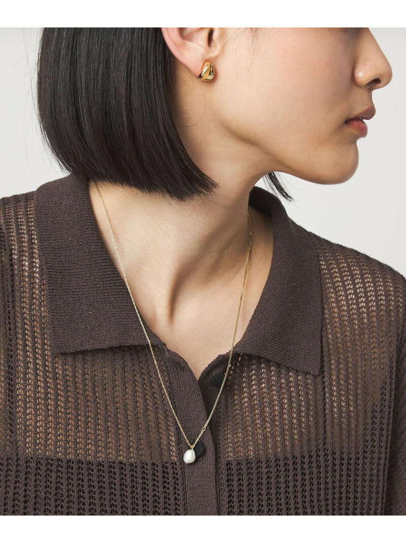 淡水パール スライドネックレス UNITED ARROWS green label relaxing ユナイテッド...