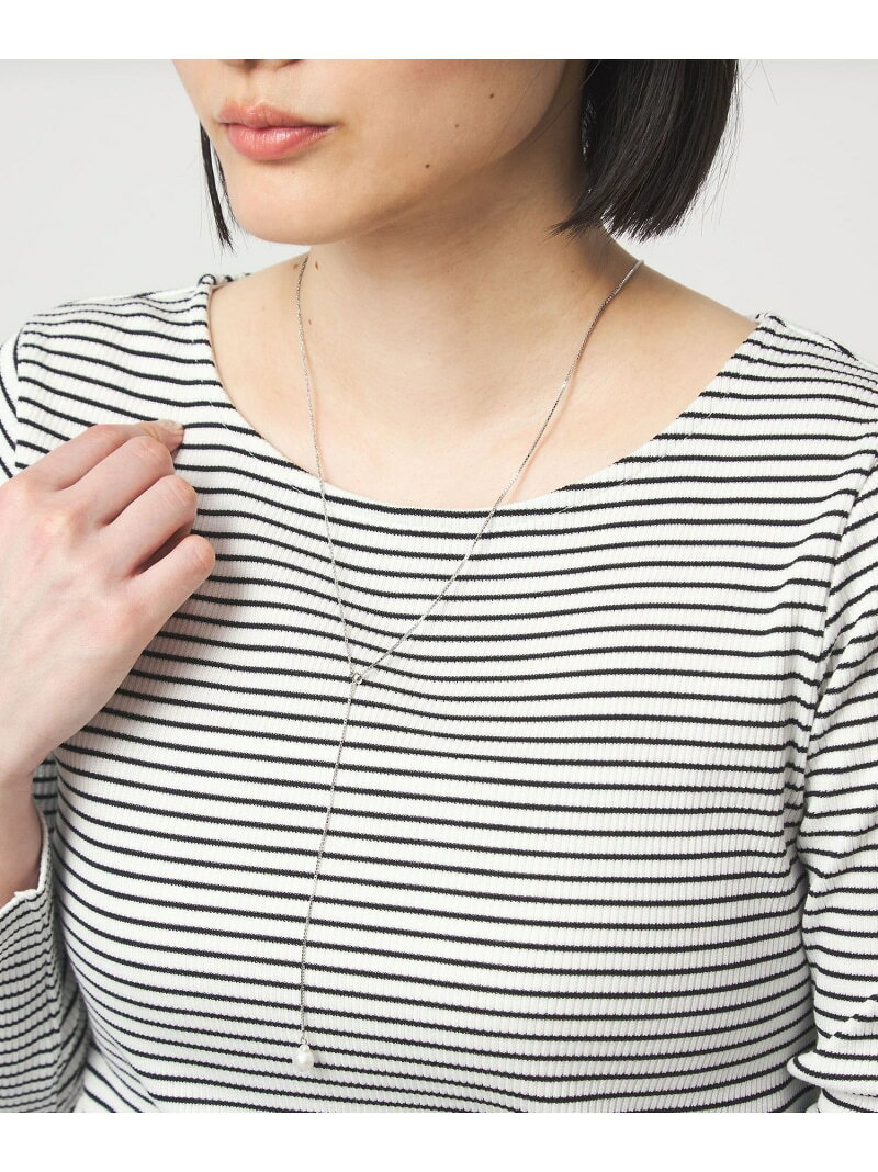 淡水パール スライドネックレス UNITED ARROWS green label relaxing ユナイテッド...