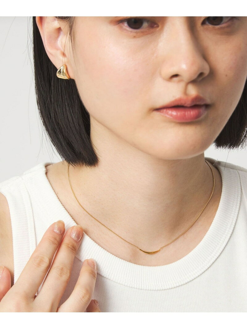 カーブバー ネックレス UNITED ARROWS green label relaxing ユナイテッドアローズ グリーンレーベルリラクシング アクセサリー・腕時計 ネックレス シルバー ゴールド[Rakuten Fashion]