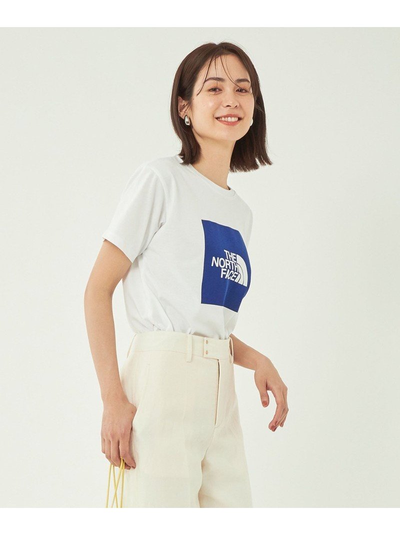 【WEB限定】＜THE NORTH FACE＞ ショートスリーブ カラード スクエア ロゴ Tシャツ UNITED ARROWS green label relaxing ユナイテッドアローズ グリーンレーベルリラクシング トップス カットソー・Tシャツ ネイビー ブラック グレー【送料無料】[Rakuten Fashion]