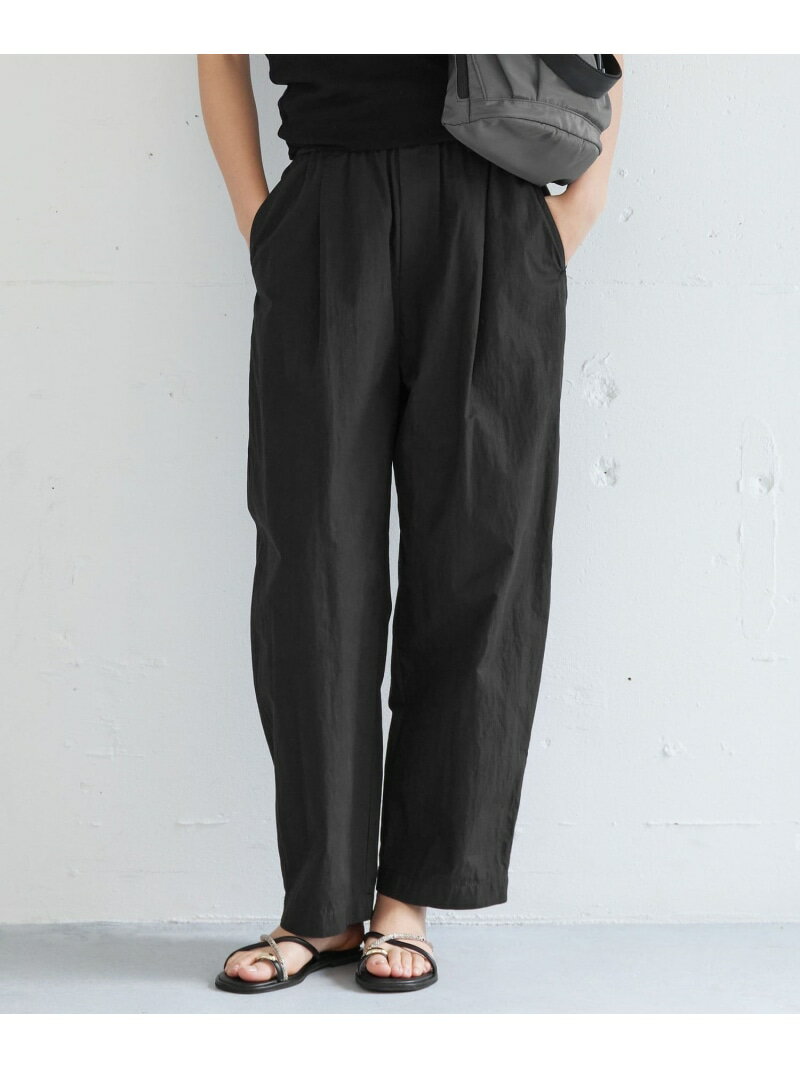 Rakuten - [size SHORTあり]イージー カーブ パンツ ウォッシャブル 接触冷感 UNITED ARROWS green label relaxing ユナイテッドアローズ グリーンレーベルリラクシング パンツ その他のパンツ ブラック ベージュ グリーン【送料無料】[Rakuten Fashion]