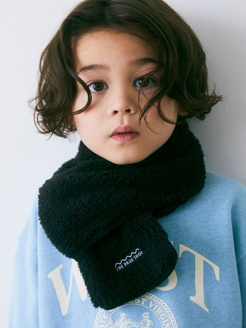 ＜THE PARK SHOP(ザパークショップ)＞ DAILY MUFF マフラー UNITED ARROWS green label relaxing ユナイテッドアローズ グリーンレーベルリラクシング ファッション雑貨 マフラー・ストール・ネックウォーマー グレー ブラック[Rakuten Fashion]