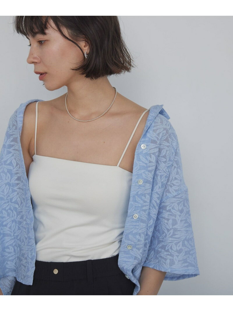 ベアトップキャミソール UNITED ARROWS green label relaxing ユナイテッドアローズ グリーンレーベルリラクシング トップス キャミソール ホワイト ブラウン【送料無料】[Rakuten Fashion]