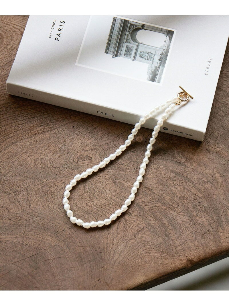Rakuten - 【WEB限定】フェイクパール トグル ネックレス UNITED ARROWS green label relaxing ユナイテッドアローズ グリーンレーベルリラクシング アクセサリー・腕時計 ネックレス シルバー ゴールド[Rakuten Fashion]