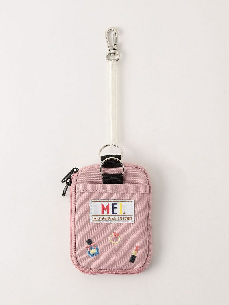 【別注】＜MEI(メイ)＞キーポーチコスメ柄 ポーチ UNITED ARROWS green label relaxing ユナイテッドアローズ グリーンレーベルリラクシング 財布・ポーチ・ケース その他の財布・ポーチ・ケース ピンク[Rakuten Fashion]のサムネイル