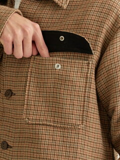 CPO Shirt 3211-499-2699: Brown CPO Shirt 3211-499-2699: Brown