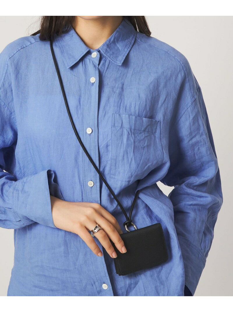 Rakuten - 【別注 / WEB限定】＜DEMIU＞カードホルダー/ IDホルダー / カードケース UNITED ARROWS green label relaxing ユナイテッドアローズ グリーンレーベルリラクシング 財布・ポーチ・ケース 名刺入れ・カードケース グリーン グレー ブラック【送料無料】[Rakuten Fashion]