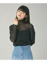 <EMMEL REFINES>EM シアー タートル カットソー EMMEL REFINES ユナイテッドアローズ グリーンレーベルリラクシング トップス カッ...