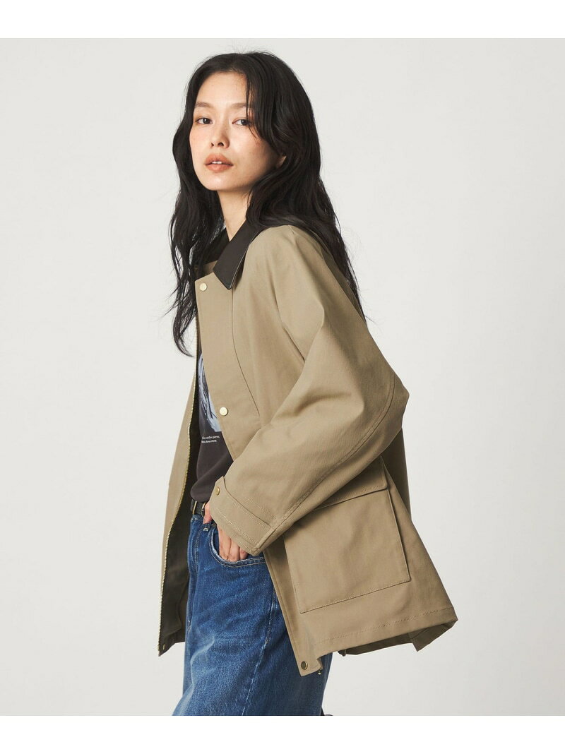 【SALE／20%OFF】テントライン ワーク ジャケット UNITED ARROWS green label relaxing ユナイテッドアローズ グリーンレーベルリラクシング ジャケット・アウター その他のジャケット・アウター ブラウン ベージュ【RBA_E】【送料無料】[Rakuten Fashion] greenlabelrelaxing-10069534 green label relaxing サンプル画像3