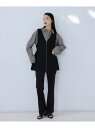 【SALE/20%OFF】<EMMEL REFINES>EM センタープレス フレアパンツ EMMEL REFINES ユナイテッドアローズ グリーンレーベルリ...