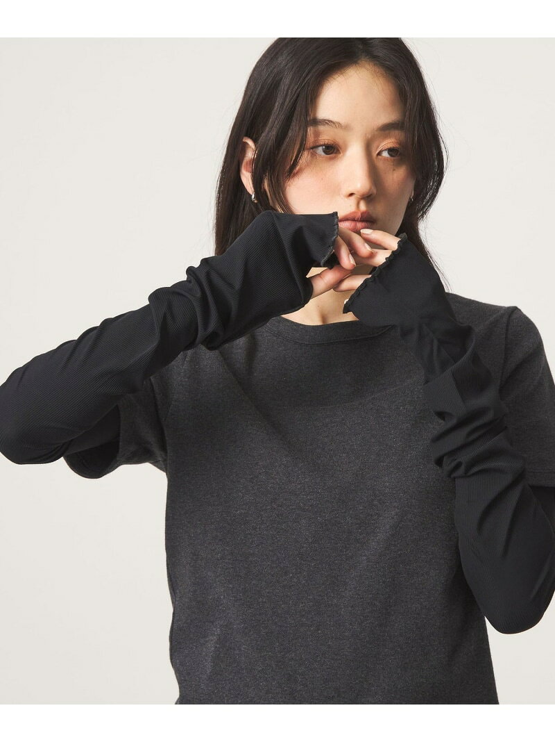 乐天商城 - 【別注】＜Wpc.＞アームカバー UVカット UNITED ARROWS green label relaxing ユナイテッドアローズ グリーンレーベルリラクシング ファッション雑貨 手袋 ホワイト ブラウン ブラック[Rakuten Fashion]