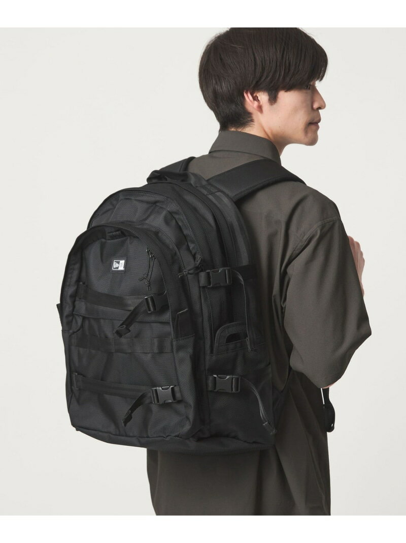 乐天商城 - ＜NEW ERA＞キャリアパック リュック UNITED ARROWS green label relaxing ユナイテッドアローズ グリーンレーベルリラクシング バッグ リュック・バックパック ブラック【送料無料】[Rakuten Fashion]
