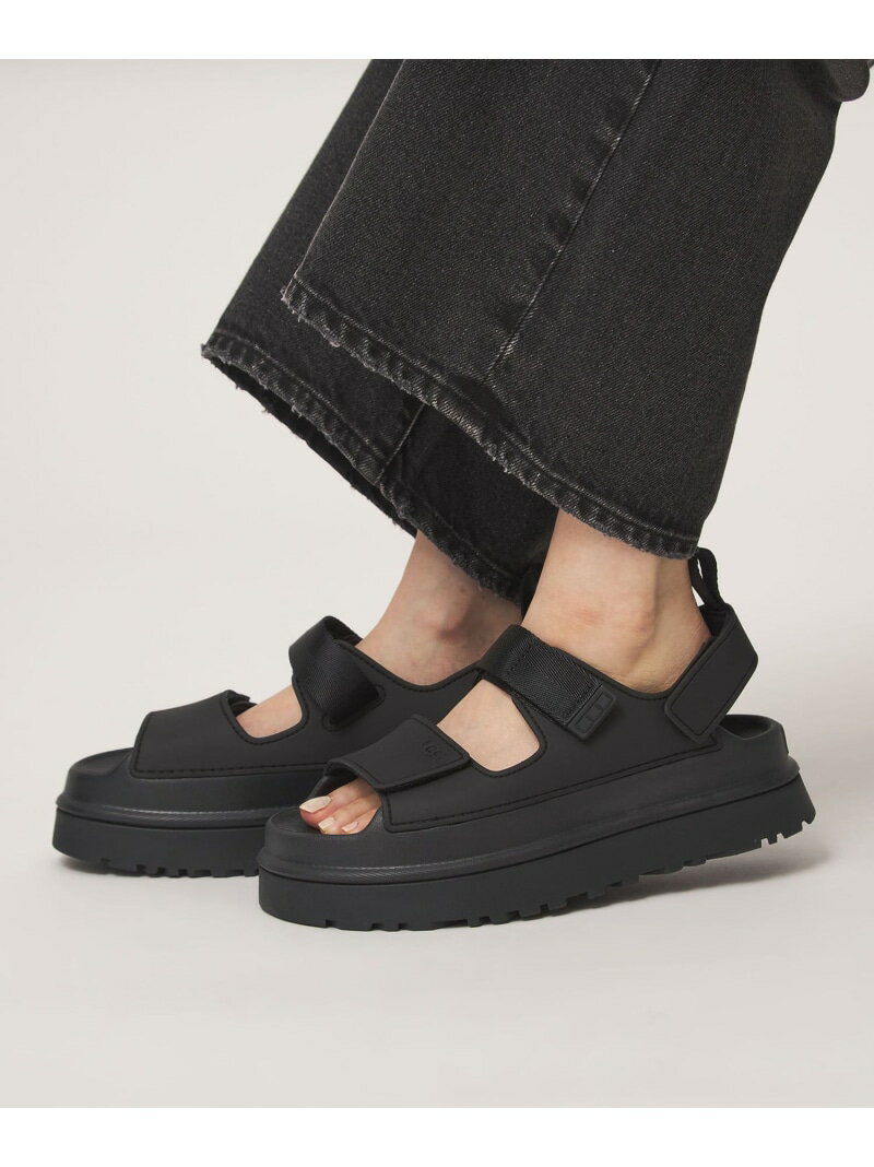 Rakuten - ＜UGG＞ゴールデングロウ サンダル UNITED ARROWS green label relaxing ユナイテッドアローズ グリーンレーベルリラクシング シューズ・靴 サンダル ブラック【送料無料】[Rakuten Fashion]