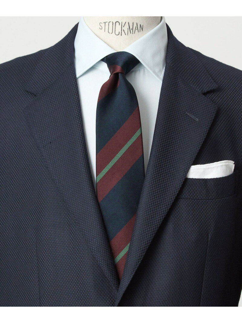 【SALE／50%OFF】GLR ジャパン タンゴ 8.0cm ストライプ4 ネクタイ UNITED ARROWS green label relaxing ユナイテッドアローズ グリーンレーベルリラクシング スーツ・フォーマル ネクタイ・蝶ネクタイ ネイビー【RBA_E】【送料無料】[Rakuten Fashion]