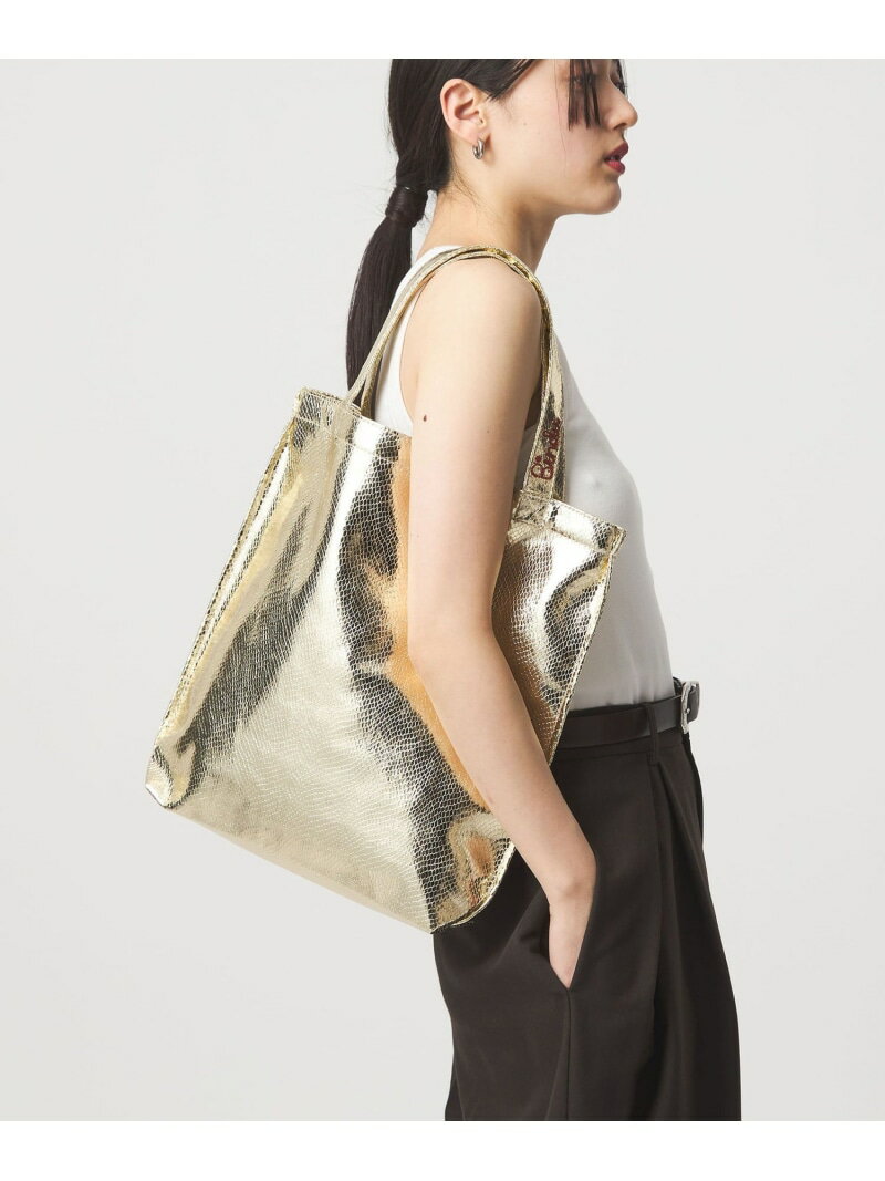 Rakuten - 【SALE／10%OFF】【別注】＜BINDU＞メタリック トートバッグ UNITED ARROWS green label relaxing ユナイテッドアローズ グリーンレーベルリラクシング バッグ トートバッグ ブラウン ゴールド シルバー【RBA_E】【送料無料】[Rakuten Fashion]