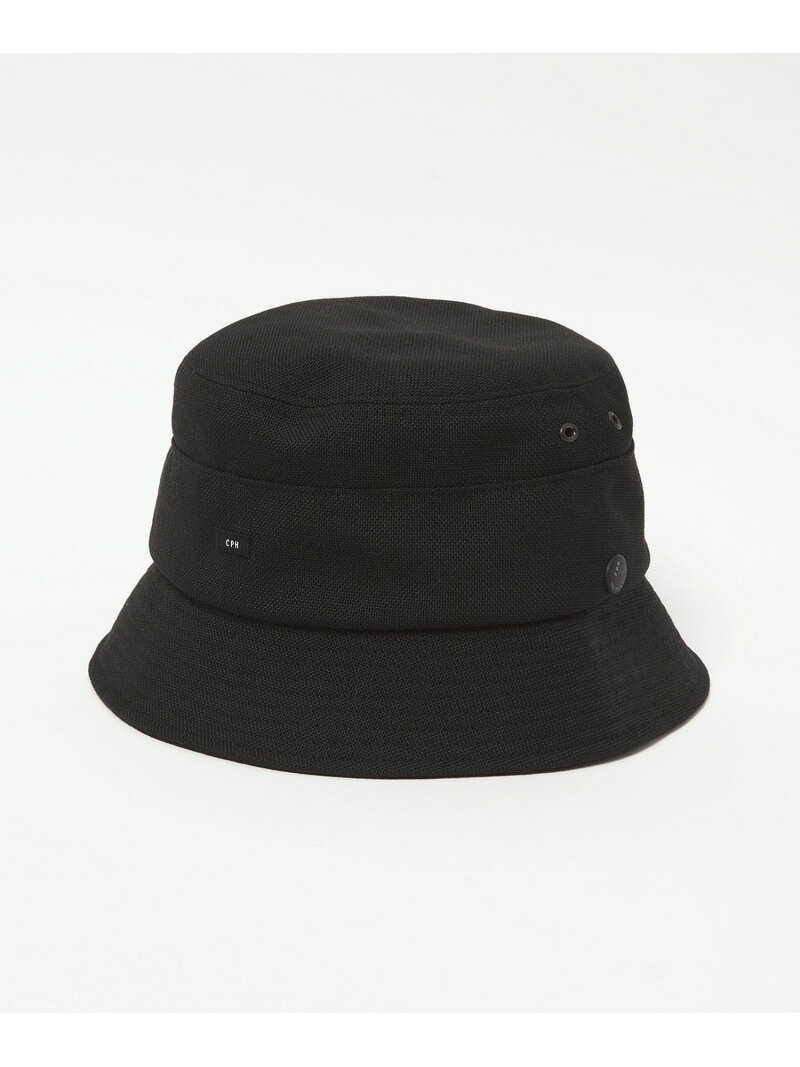 Rakuten - 【別注】＜CPH＞GLR リネンライク バケットハット UNITED ARROWS green label relaxing ユナイテッドアローズ グリーンレーベルリラクシング 帽子 ハット ブラック【送料無料】[Rakuten Fashion]