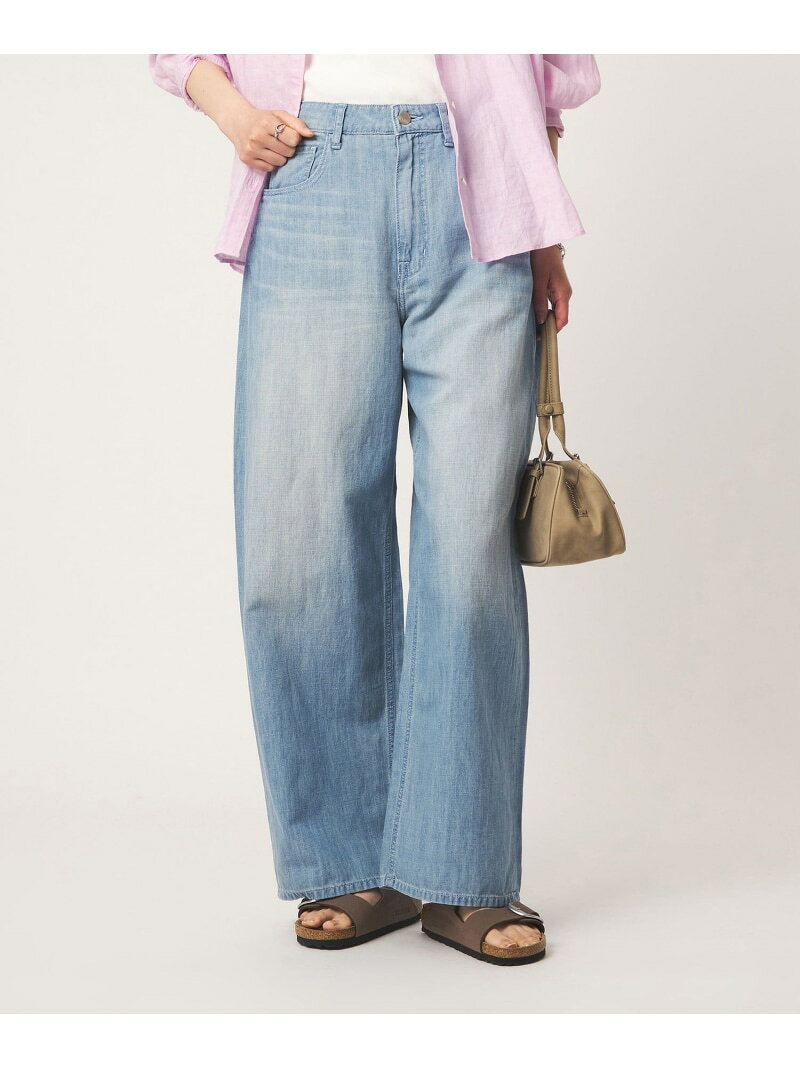 乐天商城 - 【別注】＜HEALTHY DENIM＞カーブ デニム パンツ ライトブルー UNITED ARROWS green label relaxing ユナイテッドアローズ グリーンレーベルリラクシング パンツ ジーンズ・デニムパンツ ブルー【送料無料】[Rakuten Fashion]