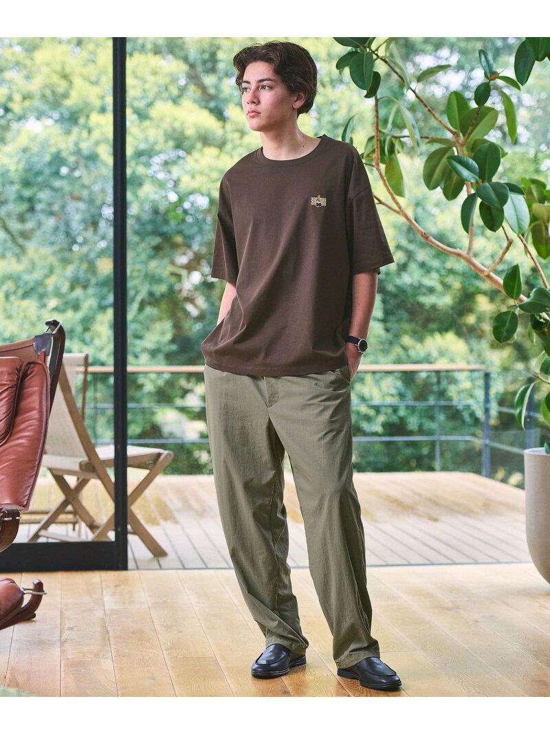 Rakuten - 【SALE／30%OFF】ナイロンオックス 1プリーツ W3 ワイドパンツ -撥水- UNITED ARROWS green label relaxing ユナイテッドアローズ グリーンレーベルリラクシング パンツ その他のパンツ ブラック グレー【RBA_E】【送料無料】[Rakuten Fashion]