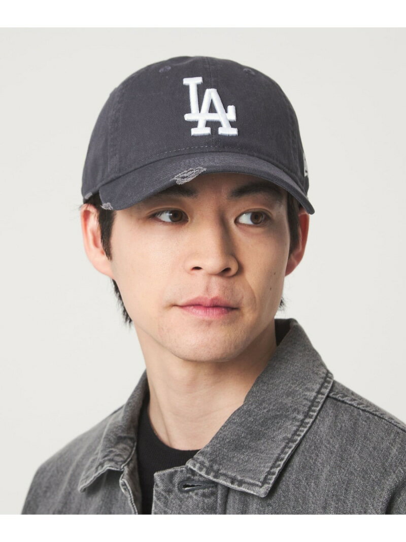 【別注】＜NEW ERA＞GLR ダメージ MLB 9THIRTY キャップ UNITED ARROWS green labe...