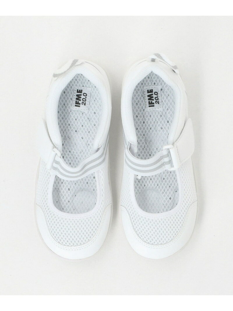 Rakuten - ＜IFME＞息するソール 上履き(バレエ )/ キッズ 17cm-23cm UNITED ARROWS green label relaxing ユナイテッドアローズ グリーンレーベルリラクシング シューズ・靴 スニーカー ホワイト[Rakuten Fashion]