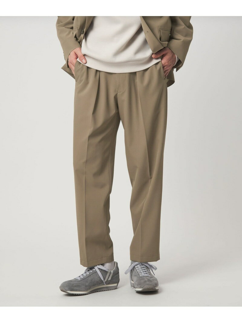 Rakuten - A+ PERTEX UNLIMITED リラックス 1プリーツ セットアップ パンツ スラックス -ウォッシャブル・ストレッチ・撥水- UNITED ARROWS green label relaxing ユナイテッドアローズ グリーンレーベルリラクシング スーツ・フォーマル スーツパンツ ブ【送料無料】[Rakuten Fashion]