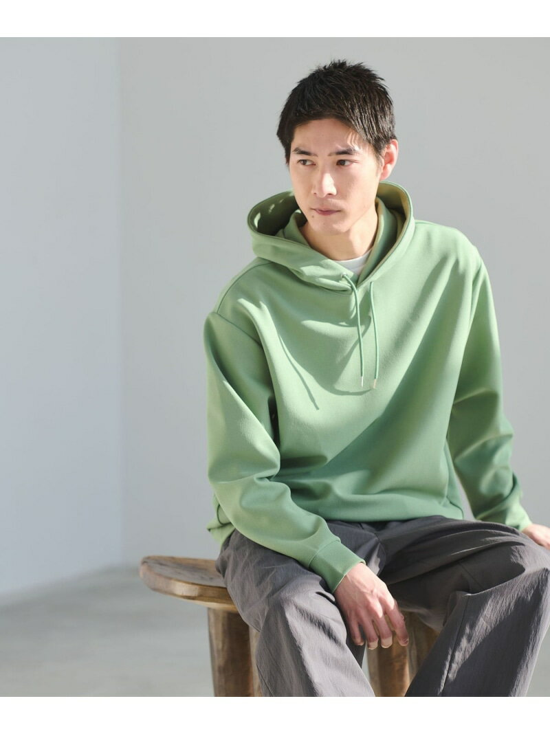 Rakuten - 【SALE／30%OFF】アムンゼン ツイル フーディ パーカー -UVカット・吸水速乾・抗菌- UNITED ARROWS green label relaxing ユナイテッドアローズ グリーンレーベルリラクシング トップス スウェット・トレーナー グレー ブラック【RBA_E】【送料無料】[Rakuten Fashion]