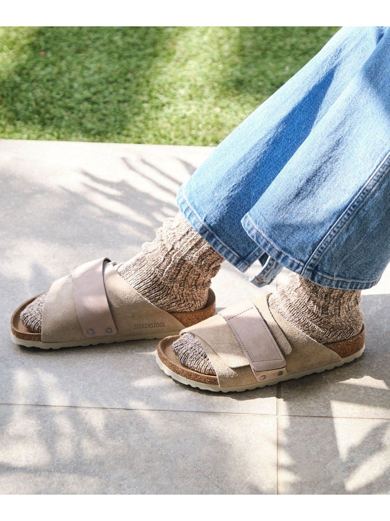 ＜ BIRKENSTOCK (ビルケンシュトック)＞ KYOTO キョウト サンダル UNITED ARROWS green label relaxing ユナイテッドアローズ グリーンレーベルリラクシング シューズ・靴 スニーカー ホワイト ブラック【送料無料】[Rakuten Fashion]