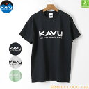 SALE/10％OFFセール　メール便送料無料　カブー　KAVU　Tシャツ　シンプルロゴティー　（メンズ）　Simple Logo Tee　Men's　即日発送可　正規取扱店　アウトドア　タウンユース　キャンプ　半袖　19822033