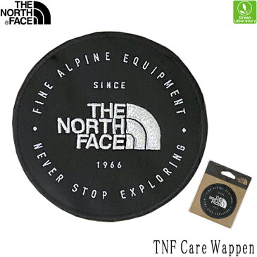 メール便送で発送　ザ ノース フェイス　THE NORTH FACE　ワッペン　TNFケアワッペン　ファイン（FA）TNF Care Wappen　即日発送可　正規取扱店　NN32231