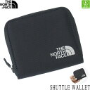 お買い物マラソンSALE/10％OFFセール　メール便送料無料　ザノースフェイス　THE NORTH FACE　財布　シャトルワレット Shuttle Wallet　即日発送可　正規取扱店　シャトルウォレット　小銭入れ　カードホルダー　NM82340