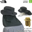 お買い物マラソンSALE/10%OFFセール　メール便送料無料！　ザノースフェイス　THE NORTH FACE　帽子　サンシールドハット　Sunshield Hat　ユニセックス　登山　山ガール　富士山　キャンプ　釣り　NN02307