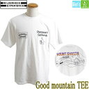 お買い物マラソンSALE/50％OFFセール　メール便送料無料　ウィルダネスエクスペリエンス　Tシャツ　Good mountain TEE（メンズ） グッドマウンテンティーシャツ　即日発送可　正規取扱店　キャンプ　アウトドア　フェス　822507