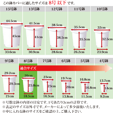 鉢カバー ツリー鉢 ブラック 8号用 全高31cm×直径35cm 底穴なし プラ鉢 軽量プランター 植木鉢 鉢 花器 プラスチック鉢 プラスチック製