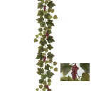 人工観葉植物・実付き・グレープ・ガーランド・全長1.8m・2...