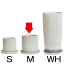 植木鉢・DPF21M・皿付・2個セット(5号)(全高14cm×直径15cm)(底穴あり)(陶器鉢/貫入入り)(おしゃれプランター/観葉植物用/園芸/ポット/器/鉢)