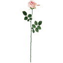 【造花】おしゃれ インテリア ローズ ピンク 全長67cm 4本セット 薔薇 バラ ばら 人工観葉植物 アーティフィシャルフラワー 花材 フラワーアレンジメント...