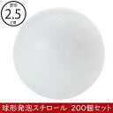 【直径2.5cm】球体 発泡スチロール 白 小型 素ボールボデー おしゃれ ホワイト 200個セット 25mm 25ミリ 丸い 丸形 丸型 円型 円形 ボウル ボール 玉 資材 花材 ベース 土台 フォーム 人気 おすすめ ミニ 小さい 小さめ アレンジ ペイント オーナメント 緩衝材 軽量 軽い