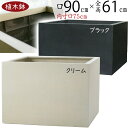 植木鉢 大型 おしゃれ 人気 プランター おすすめ ポット 器 園芸鉢 四角 ボックス 黒 ブラック クリーム 観葉植物 緑 ガーデニング インテリアグリーン ...