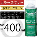 オアシス カラースプレー ホリデーグリーン 緑 400ml 生花 アーティフィシャルフラワー 造花 プリザーブドフラワー 器 ラッピング 花材 資材 おしゃれ ...
