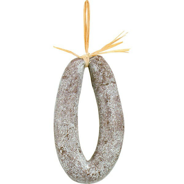 食品サンプル サラミ 人気 リアル ドライソーセージ 肉 食肉類 フェイクフード おすすめ アレンジメント ディスプレイ 食品模型 陳列 店内 飲食店 お肉屋さん 焼き肉店 スーパー 精肉店 壁面装飾 メニューサンプル 小物 雑貨 インテリア 本物そっくり 全長19cm 2個セット