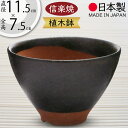 植木鉢 おしゃれ 人気 おすすめ プランター 小型 小さい 小さめ 信楽焼 国産品 日本製 陶器製 和風 インテリア 焼き物 器 ポット 寄せ植え 園芸 ミニ観...