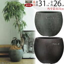 植木鉢 大型 おしゃれ 人気 プランター FRP 園芸鉢 観葉鉢 ポット 器 ボール ボウル 丸形 丸型 鉢カバー 園芸用品 寄せ植え 緑 ガーデニング インテ...