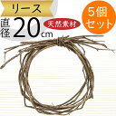 リース 天然素材 人気 壁面装飾 壁掛け用 壁面用 フラワーベース 花器 土台 ベース 資材 自然素材 花材 フラワーアレンジメント 装飾 丸形 輪形 輪型 リ...