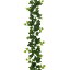 【屋外にも対応】人工観葉植物・全長1.8m・アイビー・ガーランド・グリーン(ツタ/つた/蔦)(造花/花材/グリーン材/リーフ)(フラワーアレンジメント/ディスプレイ/装飾)